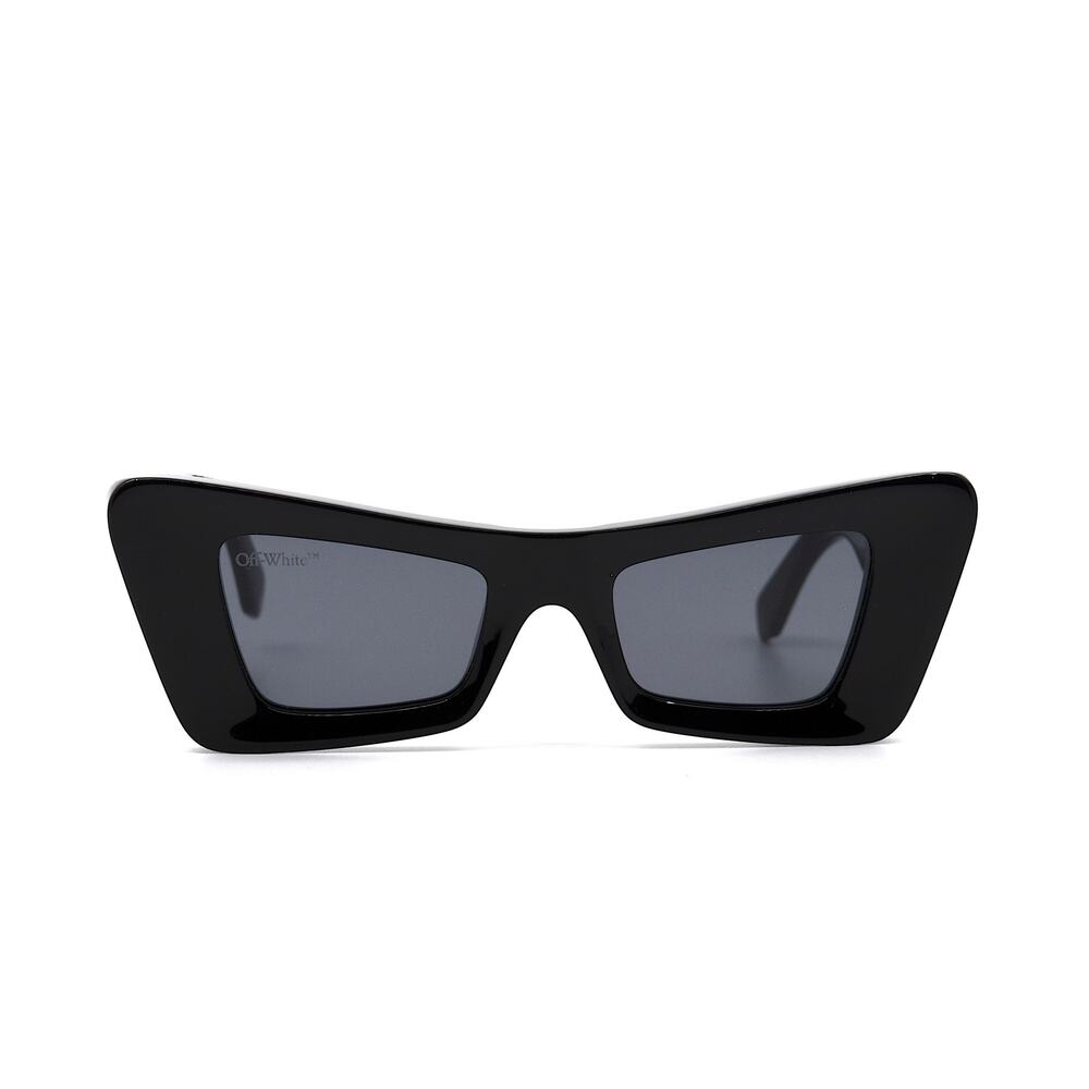 OFF-WHITE 0ER1027 BLACK DARK GREY WOMEN'S AUTHENTIC SUNGLASSES - Picture 4 of 12